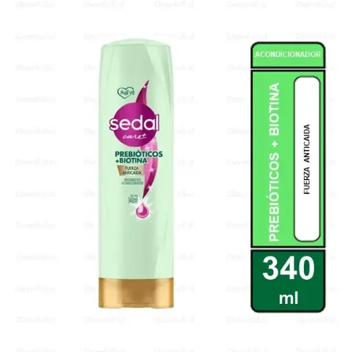 [HG0166] ACONDICIONADOR SEDAL PREBIOTICOS BIOTINA 340 ML