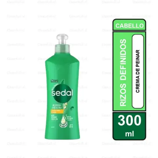 [HG0176] CREMA DE PEINAR SEDAL RIZOS DEFINIDOS 300 ML