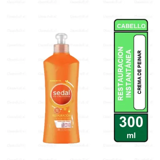 [HG0174] CREMA DE PEINAR SEDAL RESTAURACION INSTANTANEA