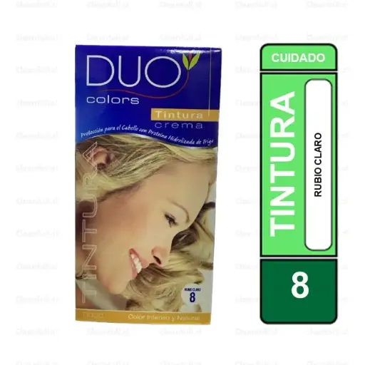 [OF0045] DUO COLORS TINTURA 8 RUBIO CLARO