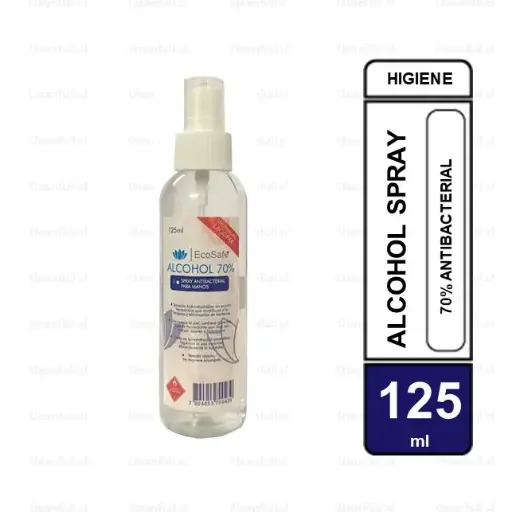 [OF0151] ALCOHOL SPRAY 70% ECOSAFE 125 ML