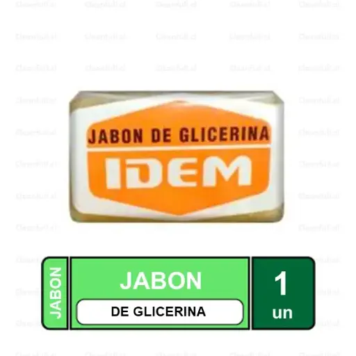 [JJ0053] JABON BARRA IDEN DE GLICERINA 