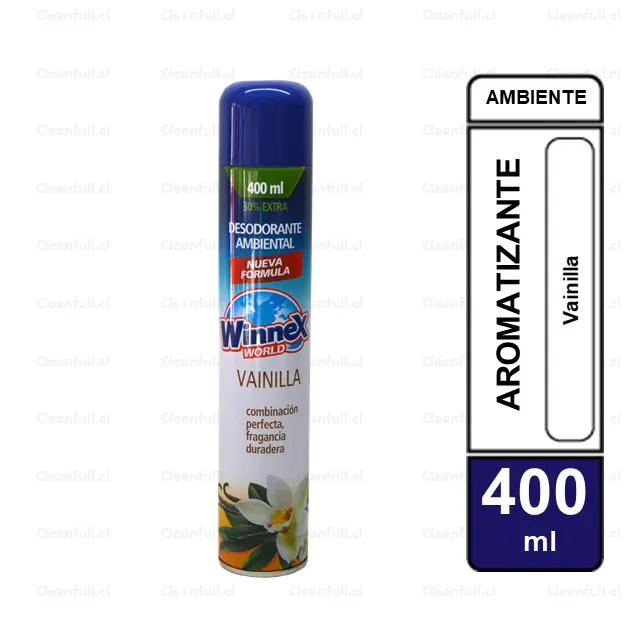 AMBIENTAL BE WINNEX WORLD VAINILLA 400 ML | CleanFull