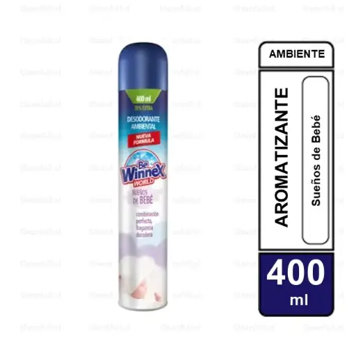 [AR0075] AMBIENTAL BE WINNEX WORLD SUEÑOS DE BEBE 400 ML