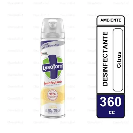 [DE00120] LYSOFORM DESINFECTANTE CITRICO 360CC
