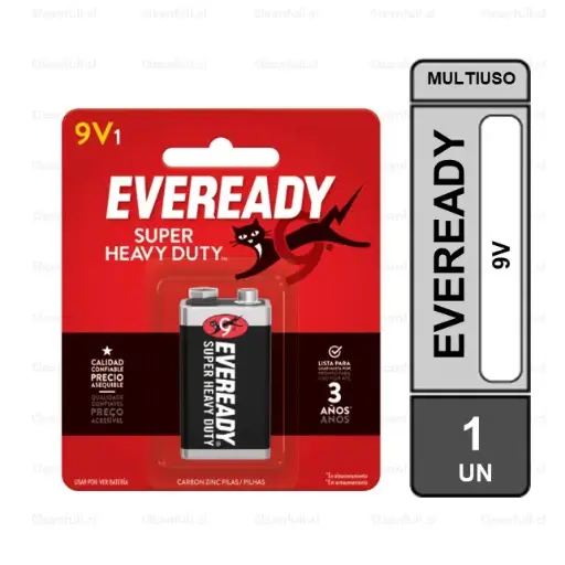 [P0015] PILAS EVEREADY 9V 1
