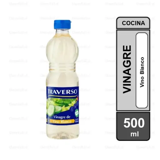 [AB0034] VINAGRE DE VINO BLANCO 500 ML 