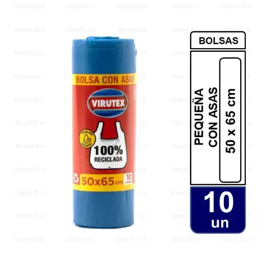 [BS0035] BOLSAS CON ASAS VIRUTEX 50 X 65 CM