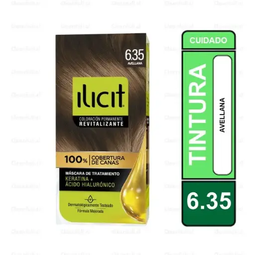 [OF0069] TINTURA ILICIT 6.35 AVELLANA