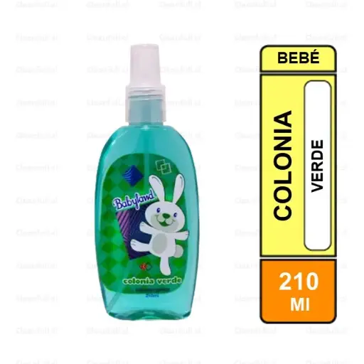[SB0232] COLONIA BABYLAND VERDE 210 ML
