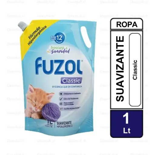 [SU0058] SUAVIZANTE FUZOL CLASICC DOYPACK 1L