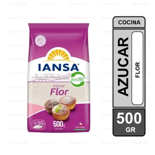 [AB0048] AZUCAR FLOR  IANSA 500GR