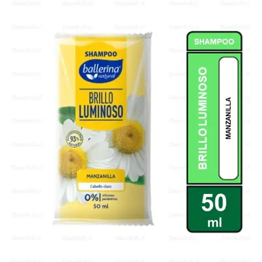 [HG0196] SHAMPOO BALLERINA SACHET MANZANILLA 50 ML