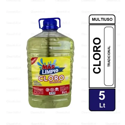[LC0058] CLORO MAS LIMPIO 5 LT 