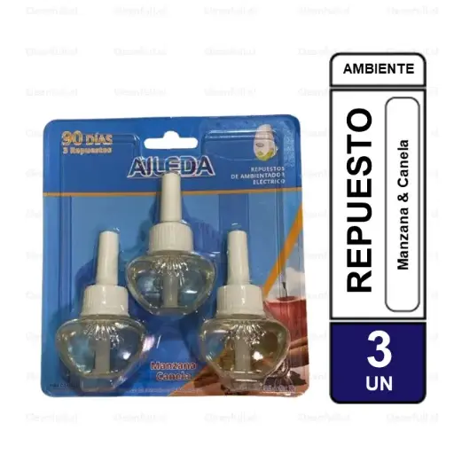 [AR0058] REPUESTO AMBIENTAL ELECTRICO AILEDA MANZANA CANELA 3 UN