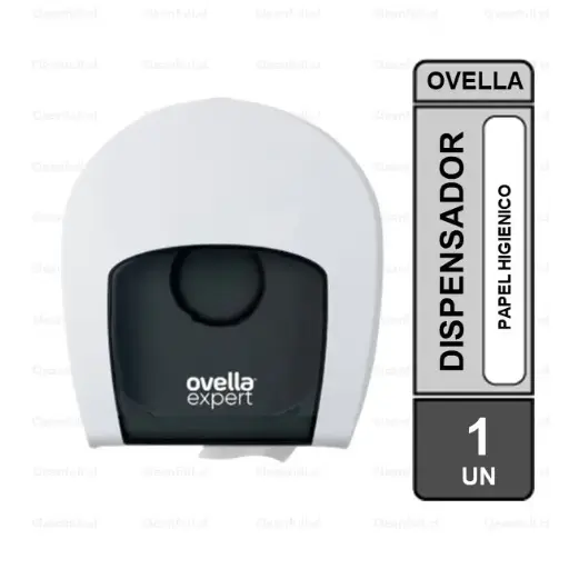 [EM0204] DISPENSADOR PLASTICO PAPEL HIGIENICO OVELLA