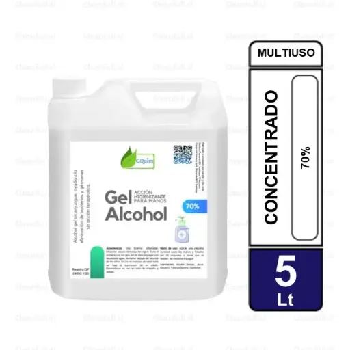 [AG0102] ALCOHOL GEL BECERRA AL 70% 5 LT