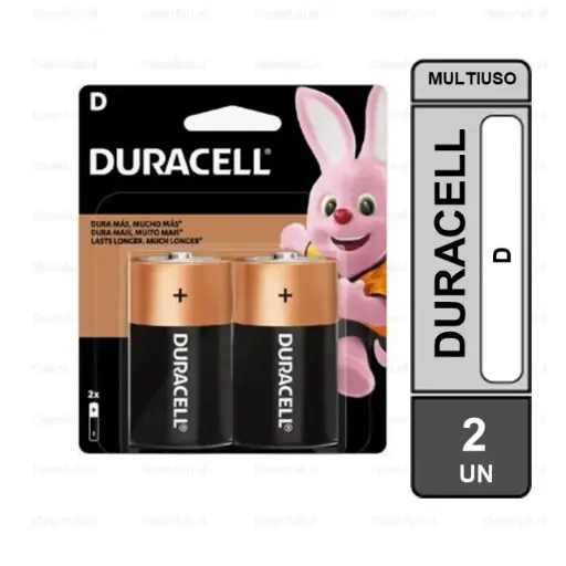 [PI0102] PILAS DURACELL D 2 UN