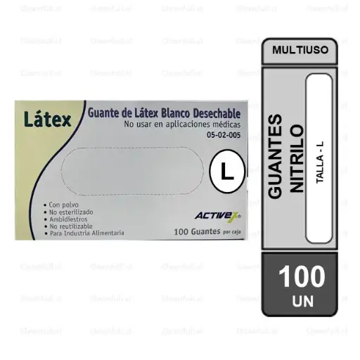 [AC0067] CAJA GUANTES EXAMINACION TALLA-L 100 UN