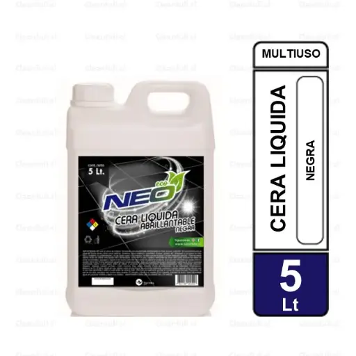 [CE3355] CERA NEO ABRILLANTABLE NEGRA 5 LT