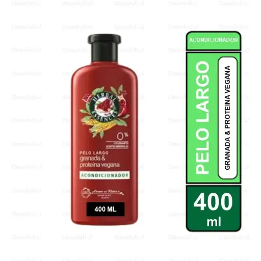 [HG6547] ACONDICIONADOR HERBAL ESSENCES GRANDA & PROTEINA VEGANA 400 ML
