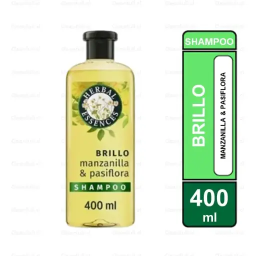 [HG5987] SHAMPOO HERBAL ESSENCES MANZANILLA & PASIFLORA 400 ML
