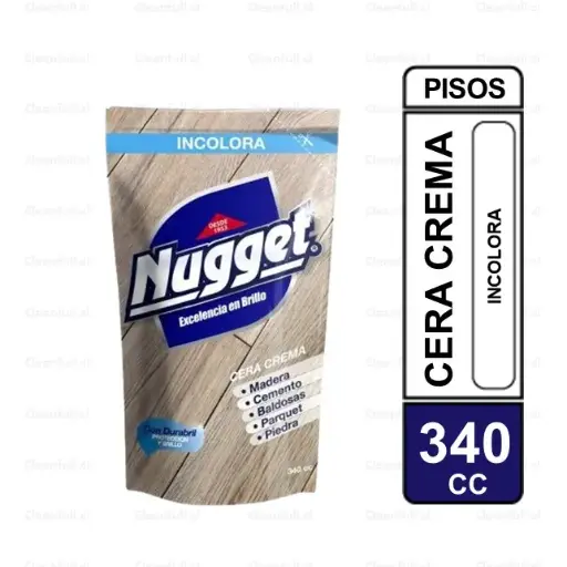 [CE0022] CERA NUGGET CREMA INCOLORA 340 CC 