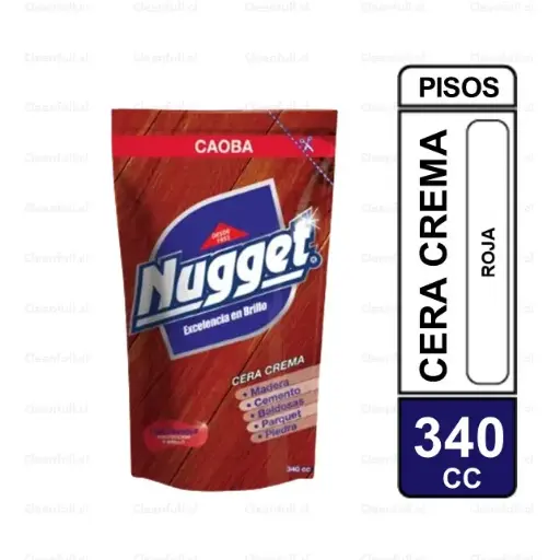 [CE0023] CERA NUGGET CREMA ROJA 340 CC 