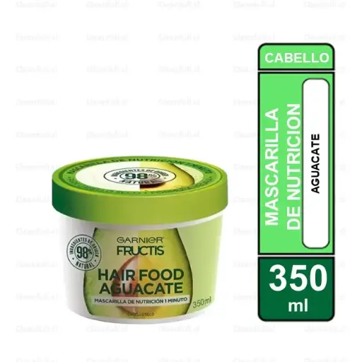 [HG5566] MASCARILLA FRUCTIS GARNIER HAIR FOOD AGUACATE 350 ML
