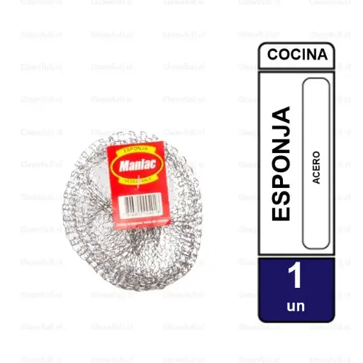 [AC5512] ESPONJA ACERO CLASICA MANLAC 