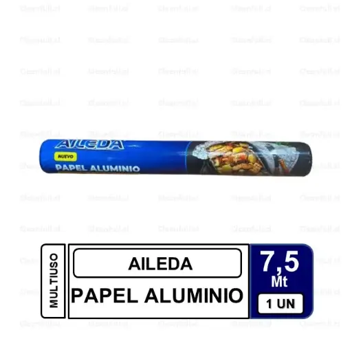 [AC5632] PAPEL ALUMINIO AILEDA PARA COCINA 7.5 MTS