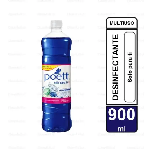 [LP5004] LIMPIA PISOS POETT SOLO PARA TI 900ML