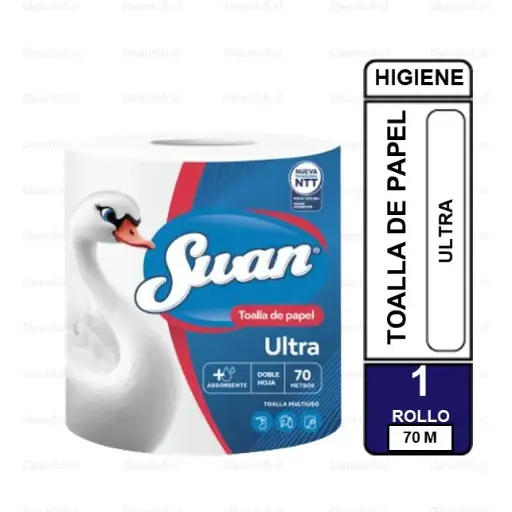 [TP8844] TOALLA DE PAPEL DH SWAN ULTRA 70 M
