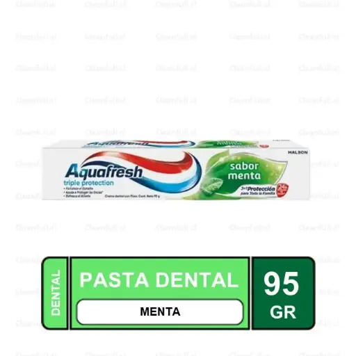 [BB1210] PASTA DENTAL AQUAFRESH MENTA 95 GR