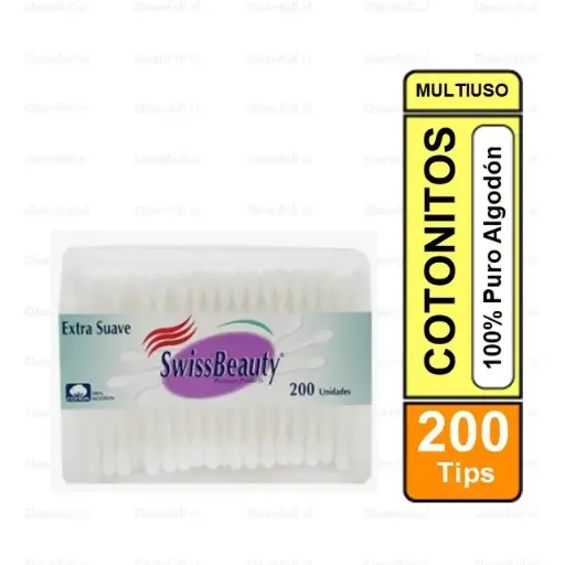 [CF5566] COTONITOS SWISS BEAUTY 200 UN