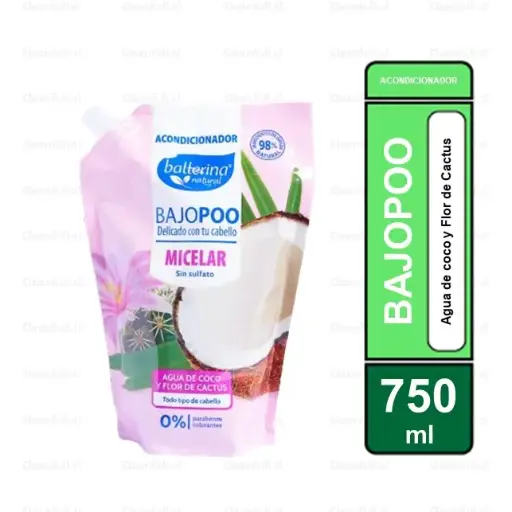 [HG0089] ACONDICIONADOR BALLERINA BAJOPOO DOYPACK 750 ML