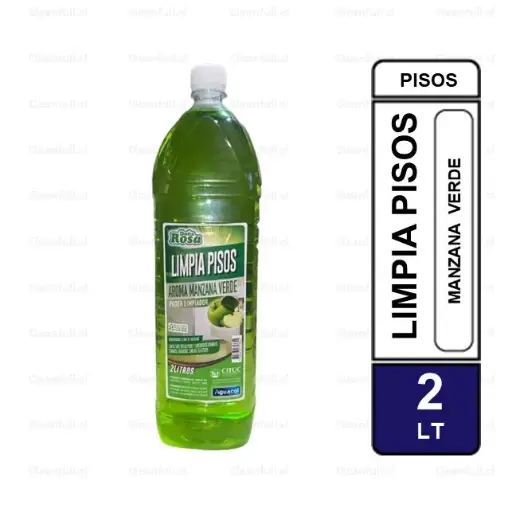 [LI6532] LIMPIA PISOS AGUACOL MANZANA VERDE 2 LT