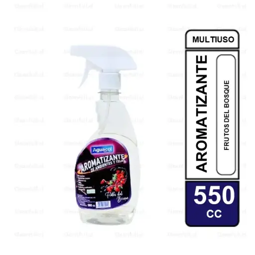 [AR0244] AROMATIZANTE AGUACOL FRUTOS DEL BOSQUE 550 CC