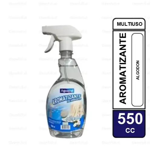 [AR6699] AROMATIZANTE AGUACOL ALGODON 550 CC 