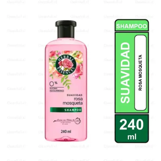 [HG0410] SHAMPOO HERBAL ESSENCES ROSA MOSQUETA 240 ML