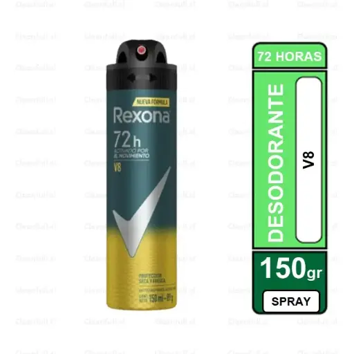 [DD1111] DESODORANTE SPRAY REXONA V8 150 ML