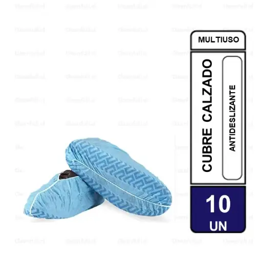 [AC2550] CUBRE CALZADOS ANTIDESLIZANTES AZUL 100 UN