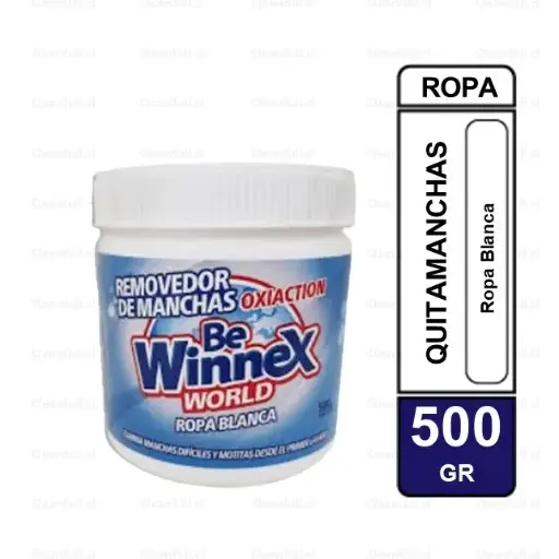 [TR0322] REMOVEDOR DE MACHAS WINNEX ROPA BLANCA 500 GR