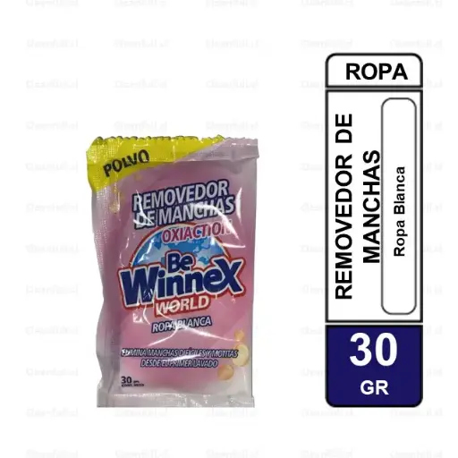 [TR0099] REMOVEDOR WINNEX DE MANCHAS BLANCO 30 GR