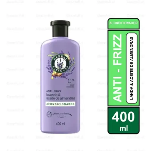 [HG9098] ACONDICIONADOR HERBAL ESSENCES LAVANDA & ACEITE DE ALMENDRAS 400 ML