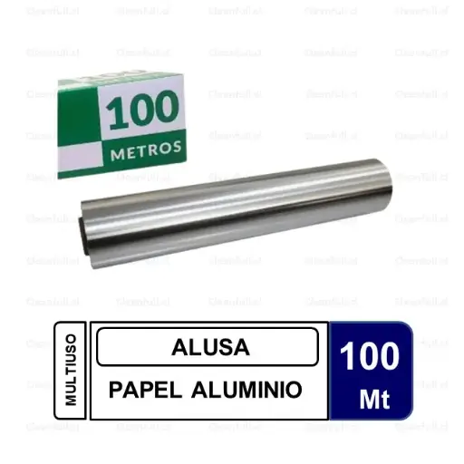 [AC0877] PAPEL ALUMINIO 100 MT