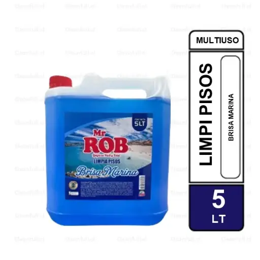 [LP5500] LIMPIA PISOS MR ROB BRISA MARINA 5LT
