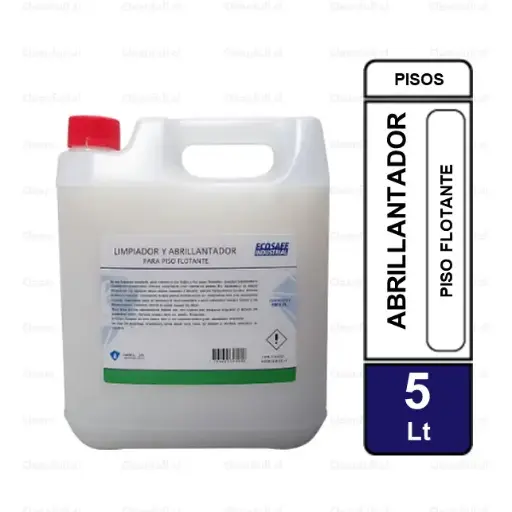 [LP0557] ABRILLANTADOR ECOSAFE PARA PISO 5 LT