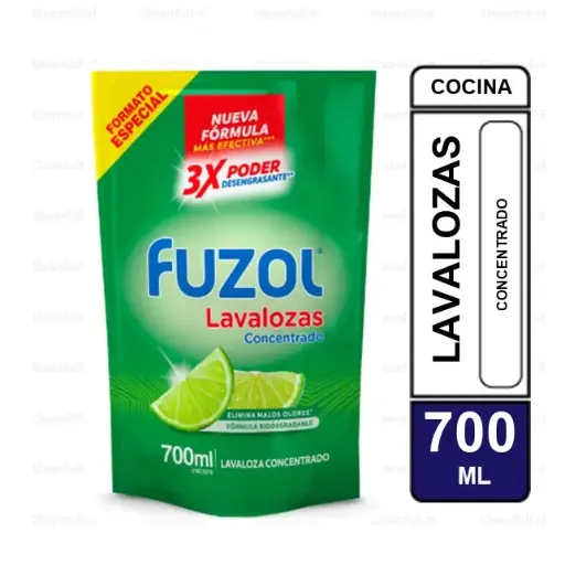 [AC9008] LAVALOZAS FUZOL CONCENTRADO LIMON 700 ML