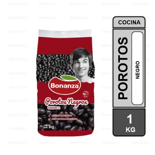 [AB0550] POROTOS NEGROS BONANZA 1 KG